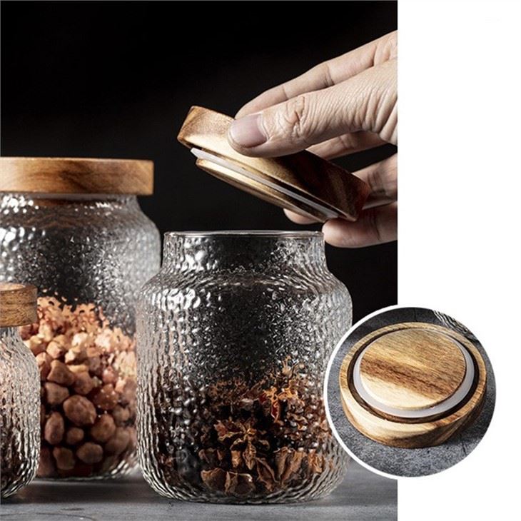 Wooden Cap Jar