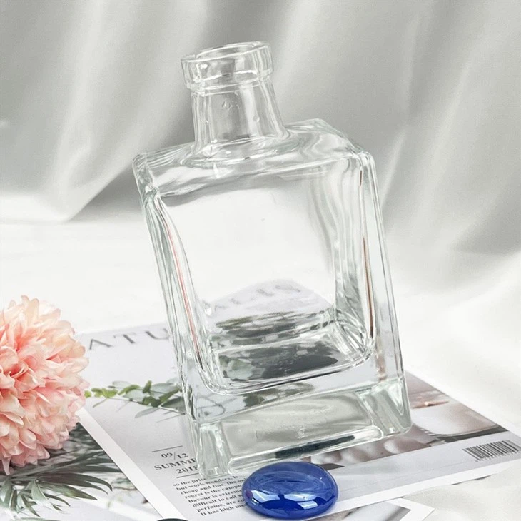 Square Glass Wine Bottle